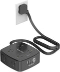 6 Ft Surge Protector Power Strip by YISHU