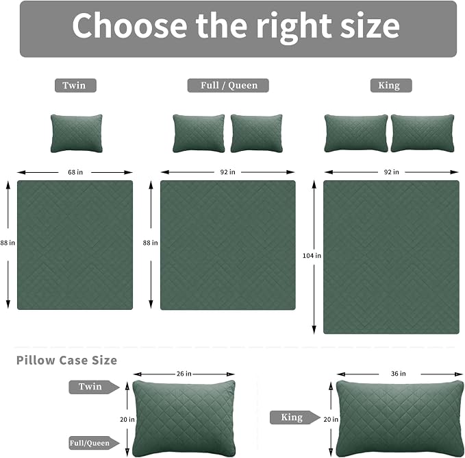 Easy-Going Reversible Quilt Set King, Bedspread - Image 6