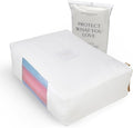 Luxury Organic Cotton Sweater and Blanket Storage Bag 20 Inch | Fits 9 Fine by HaydenHill
