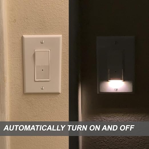10Pack SOZULAMP Wall Switch with Night Light - Combination Nightlight and Single Pole Light Switch