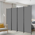 AKTOP 4 Panel Room Divider, Non-See-Through Freestanding Screen by Buynow