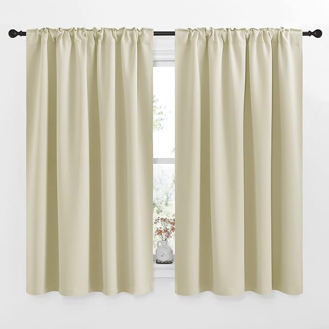 NICETOWN Small Window Curtains for Kitchen, Home Decoration Room Darkening - Image 3