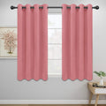 Easy-Going Thermal Grommet Blackout Curtains, 2 Panels 52x46 in, Noise Reduction by Easy-Going