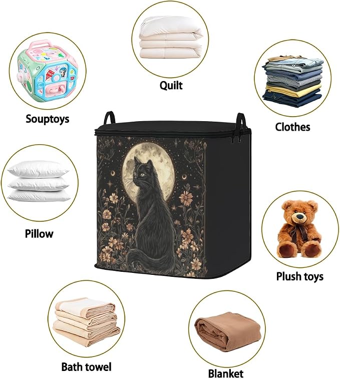 2pcs blanket storage bag for under bed, closet organizers 95L | clothing - Image 2