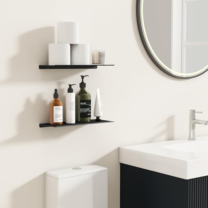 MKO 2 Pack 12" Floating Shelves - Image 4
