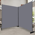 Room Divider Folding Privacy Screens, 6FT Tall Divider by HOMSCREENER