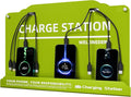 Wall Mounted Cell Phone Charging Station Mobile Phone Charging Station | Fast Charging 8 Device | Compatible with iPhone ipad Smartphone Tablets Port | Great for Offices Hotel Hospital Airport (Green)