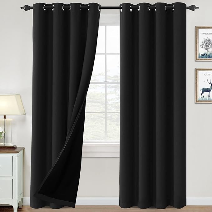 H.VERSAILTEX 100% Blackout Curtains by HVERSAILTEX