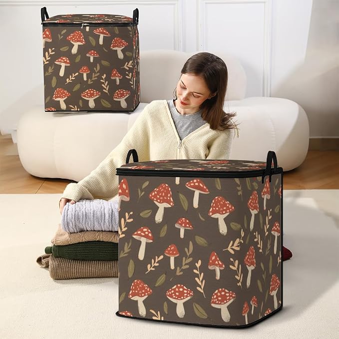 2pcs blanket storage bag for under bed, closet organizers 95L | clothing - Image 5