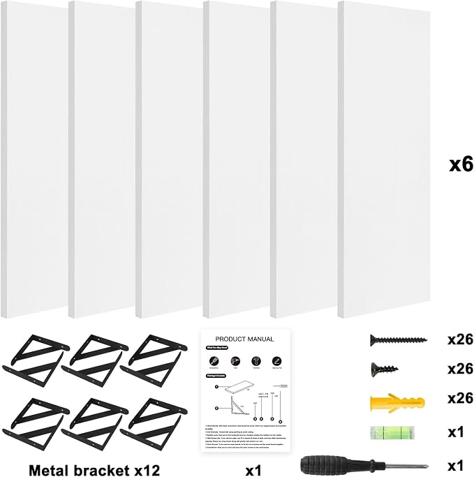 YGEOMER 16.5in Floating Shelves - Image 7