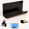 Adhesive Tablet Wall Mounted Phone Holder Acrylic Floating Shelves, eReader by Pansyling
