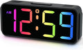 Peakeep Small Cute Digital Alarm Clock Plug-in by PEAKEEP