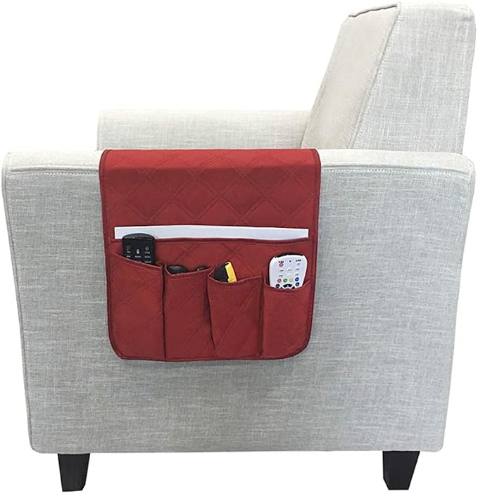 Couch Sofa Armrest Organiser Arm Chair Caddy Bedside Storage Pocket - Image 2