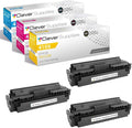 CS Replacement Toner Cartridge Compatible with HP 410X CF411X Cyan CF413X Magenta CF412X Yellow Pro M452dn M452dw M452nw M477 M477fdw M477fnw M477fdn MFP M377dw 3 Color Set