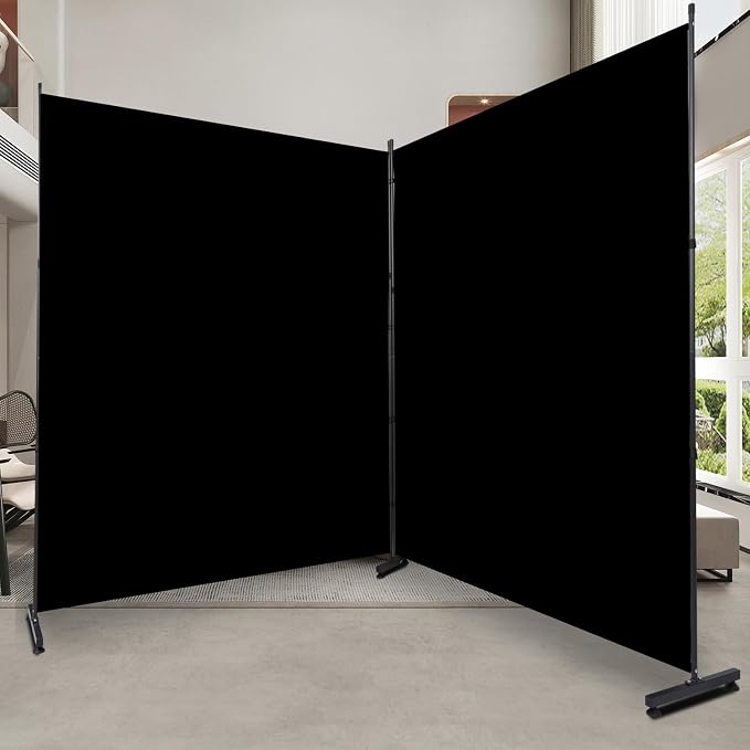 Room Divider Folding Privacy Screens, 6FT Tall Divider by HOMSCREENER