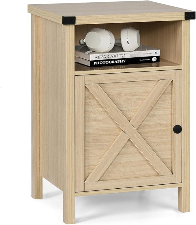 Farmhouse End Table, Side Table, Nightstang, End Table by Catrimown
