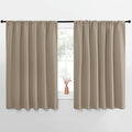 NICETOWN Blackout Curtains for Bedroom, 1 Pair, 62 by 63-inch, Window Treatment by NICETOWN