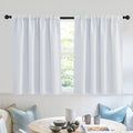 RYB HOME Short Curtains for Small Window Kitchen Bathroom Cafe RV Camper | by RYBHOME
