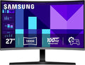 Samsung 27-inch S3 (S39GD) FHD 100Hz Curved Monitor, Game Mode, Eye Saver Mode, Multiple Connectivity with HDMI Port, Built-in Speakers, LS27D396GANXZA, 2025