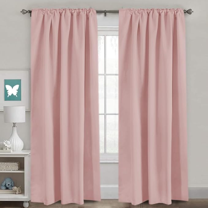 H.VERSAILTEX Blackout Curtains Thermal Insulated Window Treatment Panels Room - Image 2