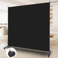 Room Divider 71'' Wide Partition Room Dividers, 1 Panel Wall Divider w/Wheel | by HOMSCREENER