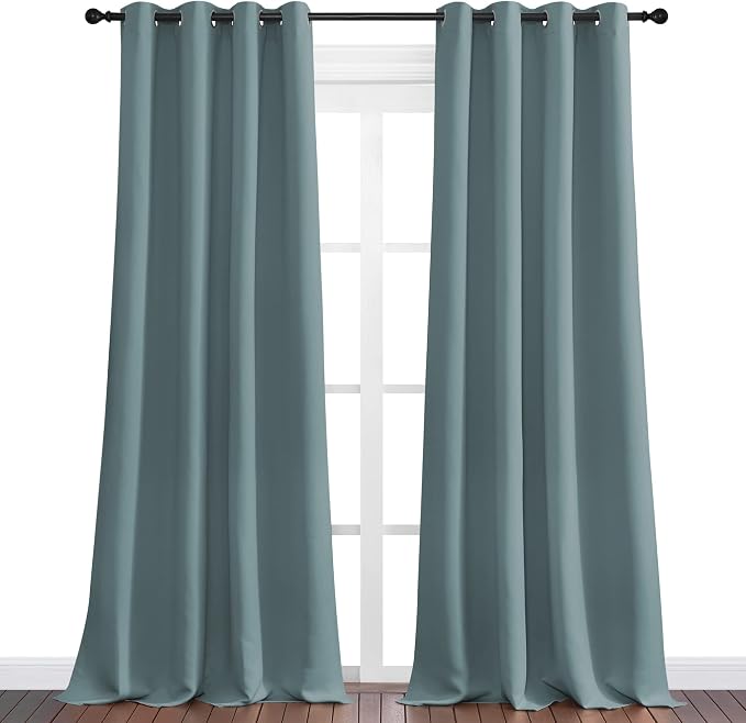 NICETOWN Modern Blackout Curtains Noise Reducing, Thermal Insulated and Privacy - Image 2