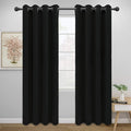 Easy-Going Thermal Grommet Blackout Curtains, 2 Panels 52x84 in, Noise Reduction by Easy-Going