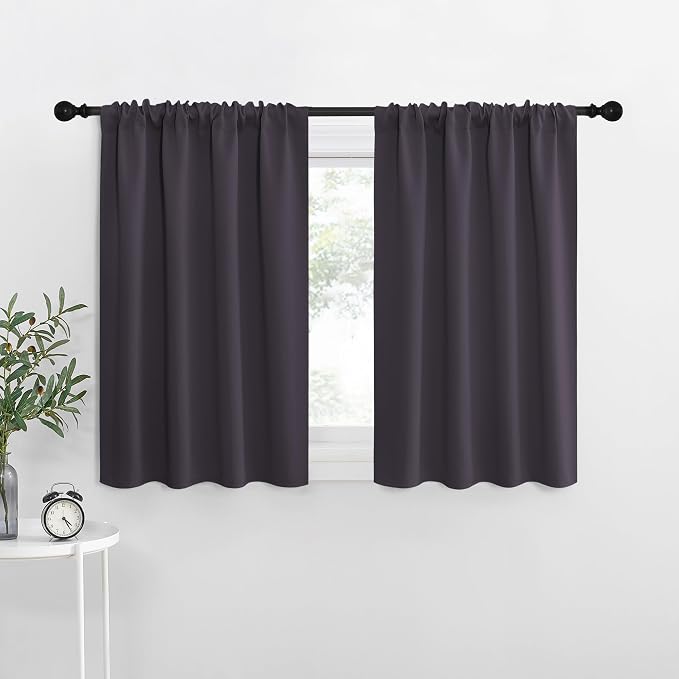 NICETOWN Blackout Curtains for RV Windows, 2 Panels, Room Darkening Window by NICETOWN