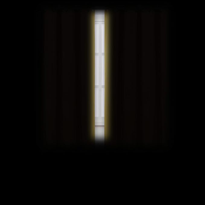 Yellow Blackout Curtains 66 x 63 Inch Length/Set of 2 Curtain Panels/Thermal - Image 3