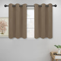 Easy-Going Thermal Grommet Blackout Curtains, 2 Panels 42x36 in, Camel | by Easy-Going