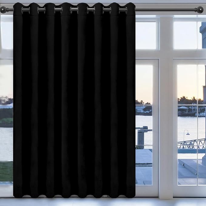 Easy-Going Thermal Grommet Blackout Curtains, 1 Panels 100x96 in, Noise by Easy-Going