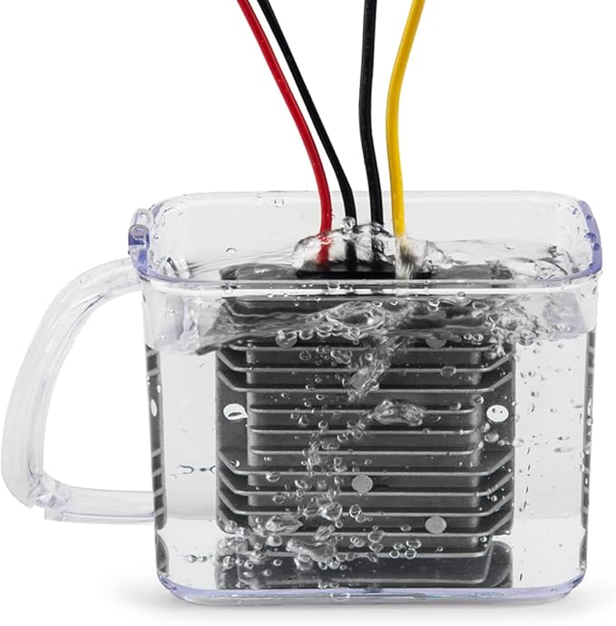 MGGi DC to DC Voltage Reducer 60V 72V Step Down to 12V 5A 60W, Waterproof Converter Regulator, Power Supply Module Buck Transformer, for Golf Cart, forklifts, Car