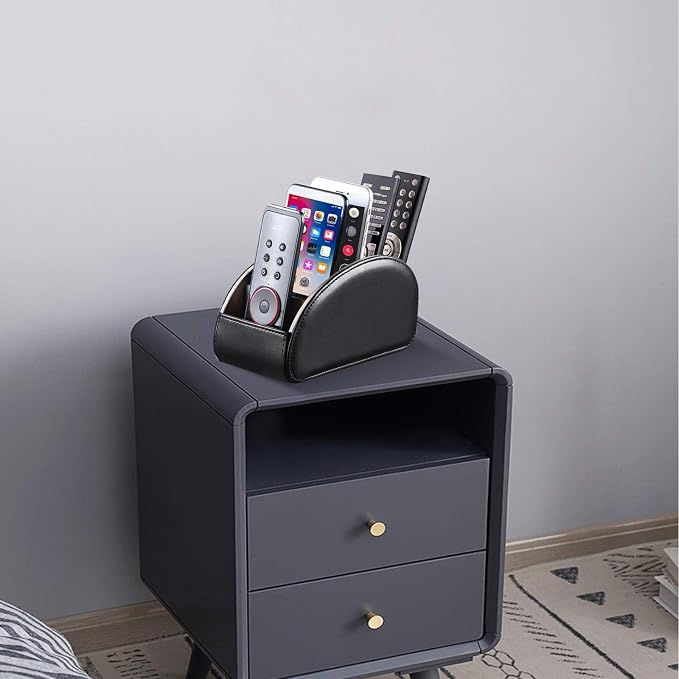 Large PU Leather TV Remote Control Holder Organizer - Image 7