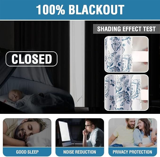 H.VERSAILTEX 100% Blackout Curtains - Image 2