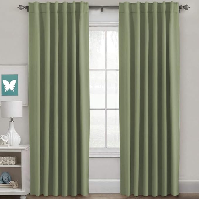 H.VERSAILTEX Blackout Curtains for Living Room Thermal Insulated Window by HVERSAILTEX