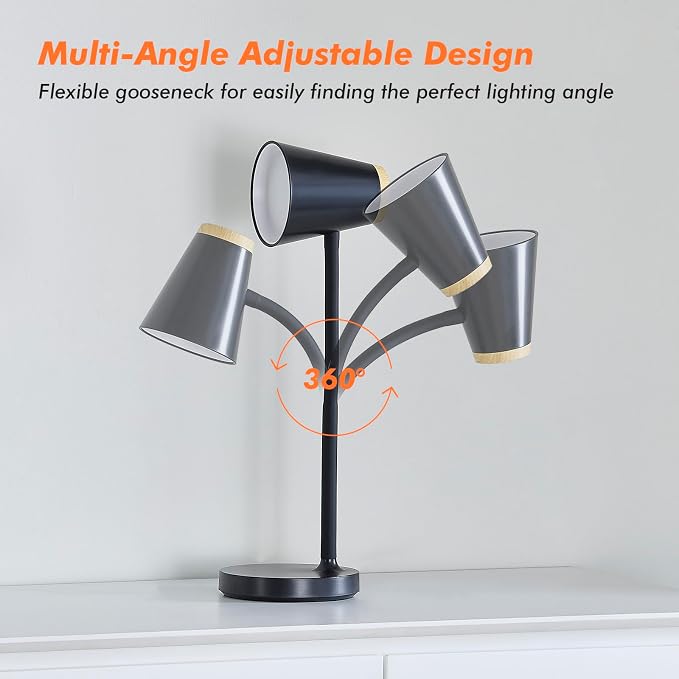 EJIAXIN Desk Lamp for College Dorm Room - Image 6