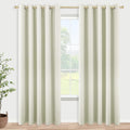 KOUFALL 60 Inch Wide Room Divider Curtains 2 Panel Set Split Privacy Sound by KOUFALL