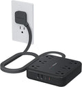TESSAN 5Ft Black Extension Cord by TESSAN