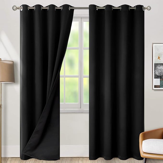 BGment Thermal Insulated 100% Blackout Curtains by BGment