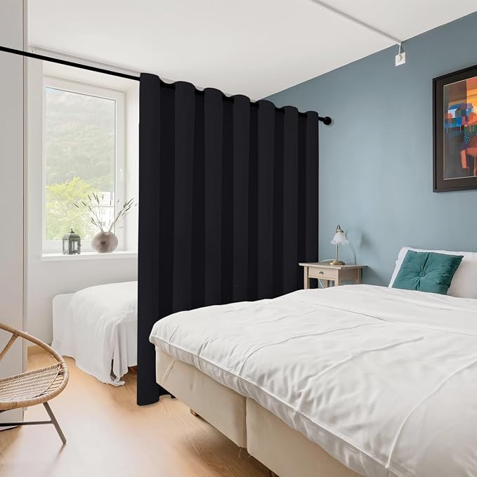 ChrisDowa Blackout Curtain Room Divider Curtains - Image 2