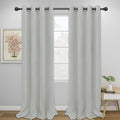Easy-Going Blackout Curtains for Bedroom, Solid Thermal Insulated Grommet and by Easy-Going