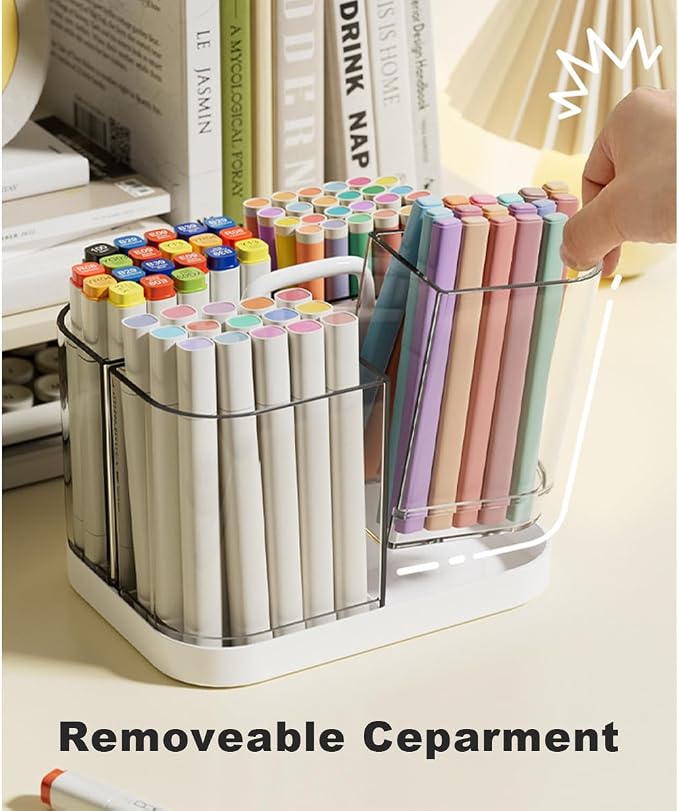 2 Pack Small Plastic Portable Caddy - Image 5