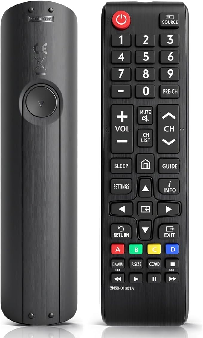 Replacement Remote Control for Samsung TV Remote BN59-01385A, Remote Control Compatible with Samsung TVs: The Frame, Neo QLED, QLED (BN59-01301A)
