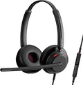 EPOS Impact 760 Dual-Sided USB-C and USB-A Wired Office Headset with Noise-Canceling Mic, in-Line Controls, Clear Audio, Comfortable Fit, Suitable for Business Calls and Working from Home