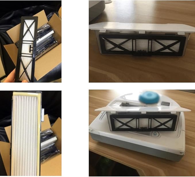 Replacement Neato Botvac D Series Ultra-Performance Filters, 12 Packs Filter Parts Fit Neato D3 D5 70e, 75, 80, D80 85,D70 Vacuum Cleaner