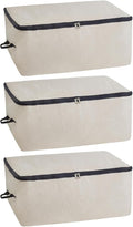 Comforter Storage Bags with Zipper by OrganicCottonMart