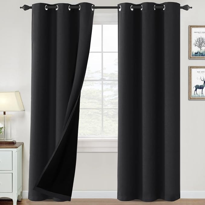 H.VERSAILTEX 100% Blackout Curtains by HVERSAILTEX