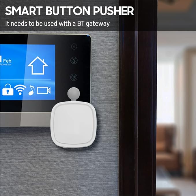 Irfora Mini BT Fingerbot Home Automation Controller APP Control Voice Control Schedule Timer Fingerbot Home Appliances Switch Pusher Smart Controller (BT Gateway Required)