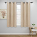 Easy-Going Thermal Grommet Blackout Curtains, 2 Panels 42x54 in, Noise Reduction by Easy-Going