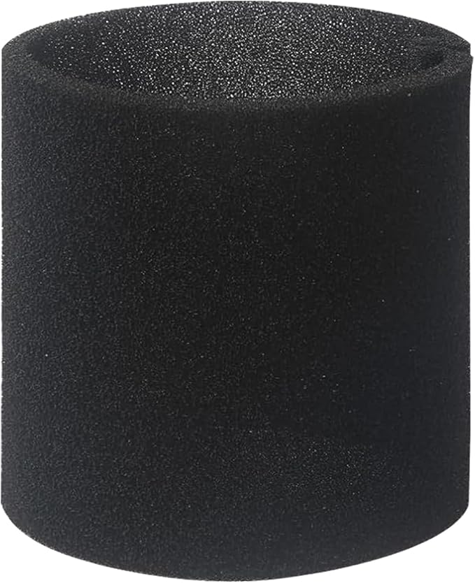 DFD 1 Pc 90585 Foam Sleeve Filter Replacement Compatiable with Genie Shop Wet Dry Vacuums & for Shop Vac for Vacmaster, VF2001 Foam Replacements Filters for Wet Dry Vacuum Cleaner